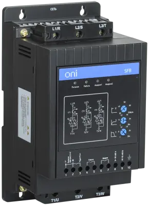 IEK ONI Устройство плавного пуска SFB 3Ф 380В 11кВт 22A Uупр 110-220В Modbus